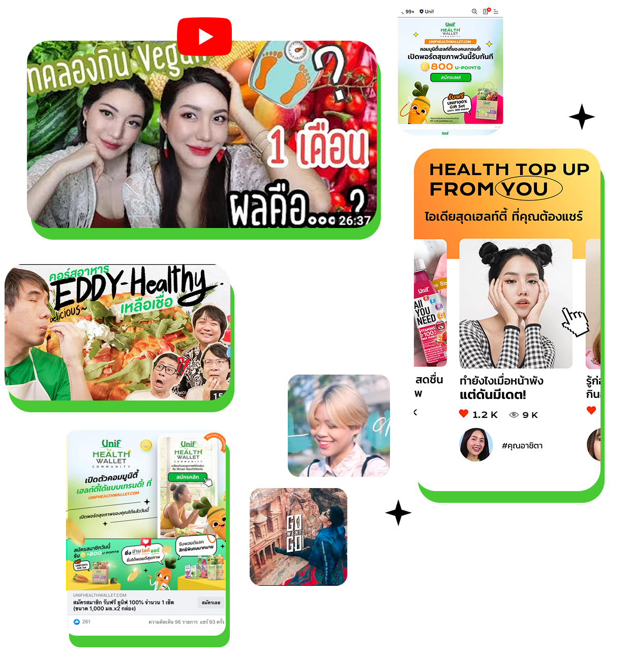 UNIF HEALTH WALLET เติมแต้มต่อสุขภาพดี กับยูนิฟ